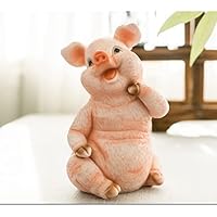 Amazon.co.jp: ガーデンオーナメント 豚 ぶた タイプ 置物 ブタ 本物